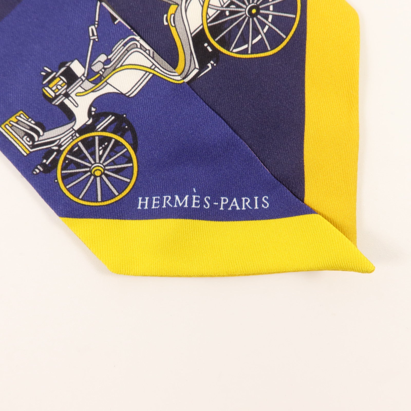 HERMES 絲質Twilly絲巾