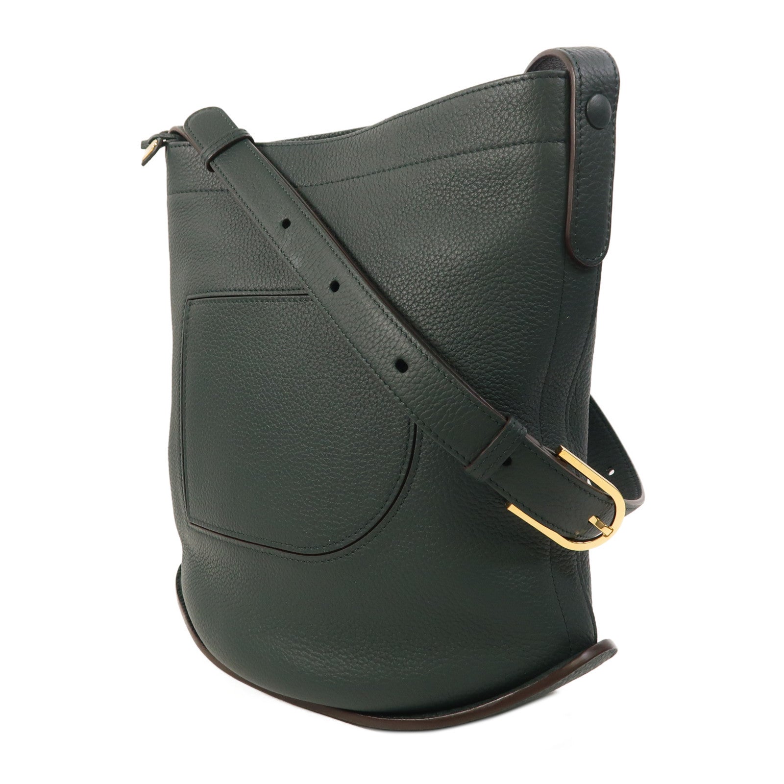 Delvaux 【激減優惠】牛皮皮革Pin Daily金扣肩背袋