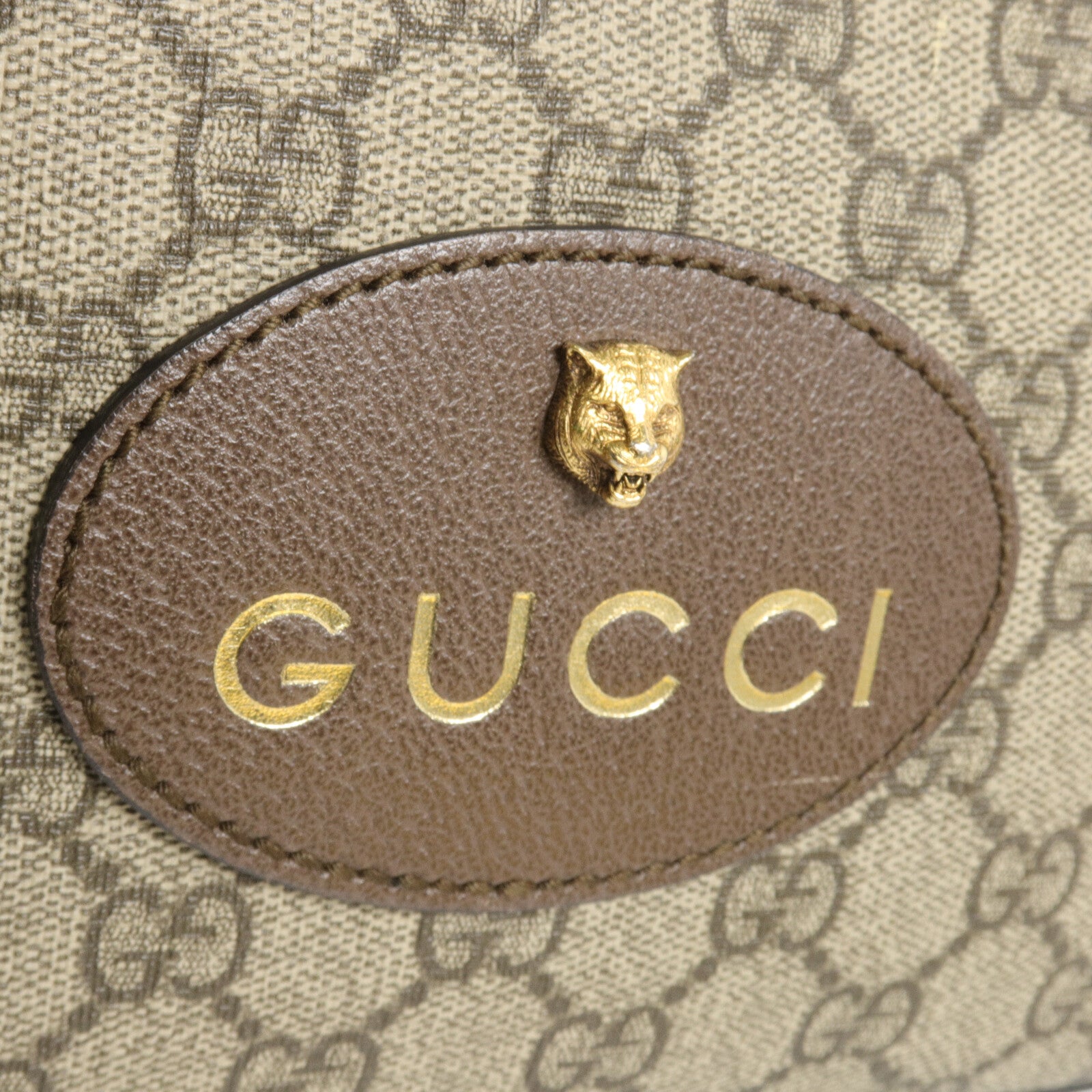 GUCCI 塗層帆布Neo Vintage GG Supreme肩背袋