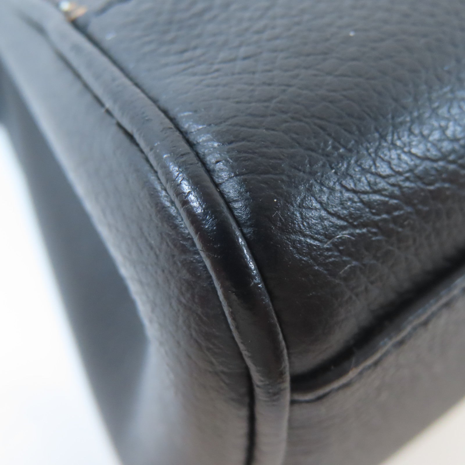 GOYARD 塗層帆布/皮革Saigon銀扣手挽肩背兩用袋黑色