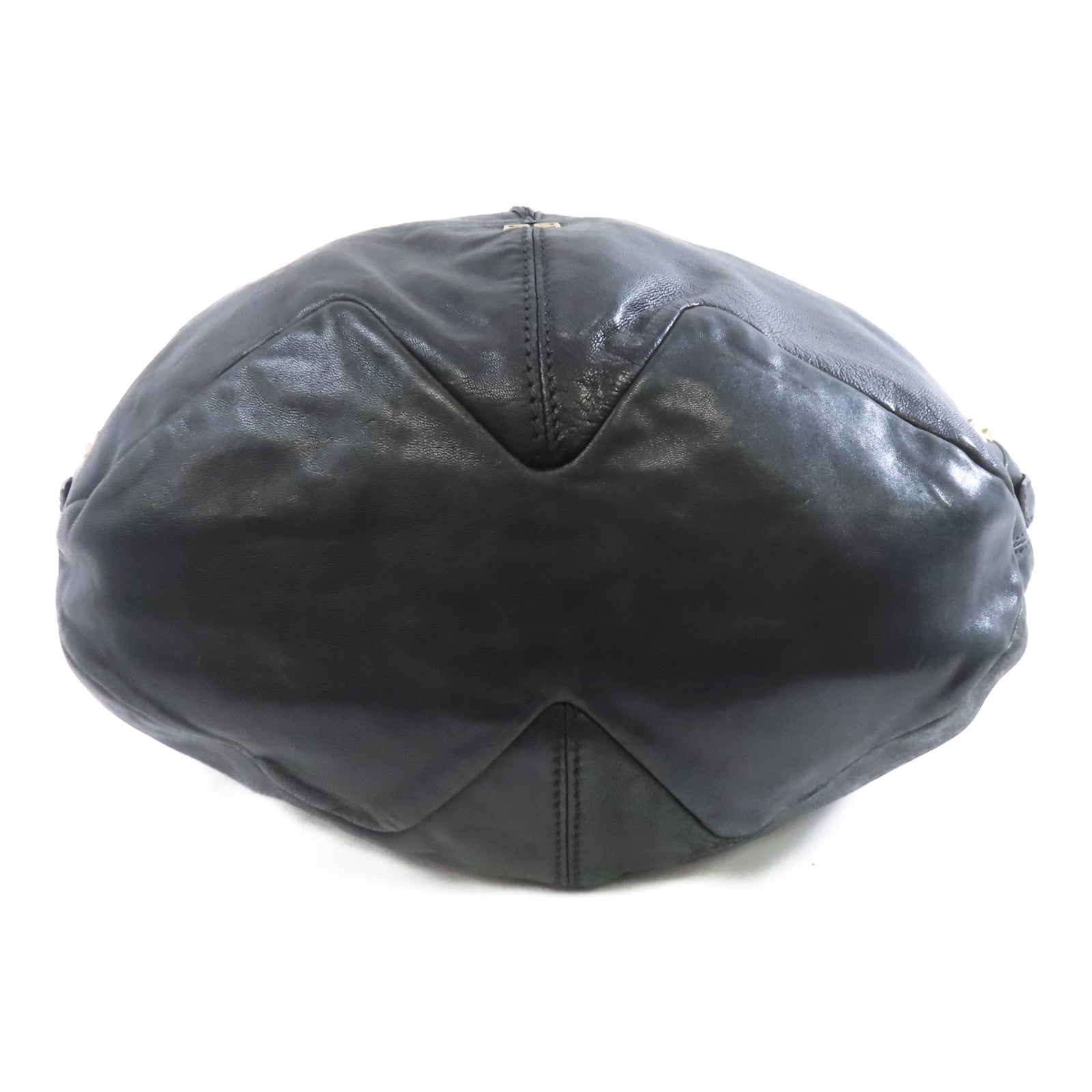 GIVENCHY 牛皮皮革Shoulder Bag金扣肩背袋黑色