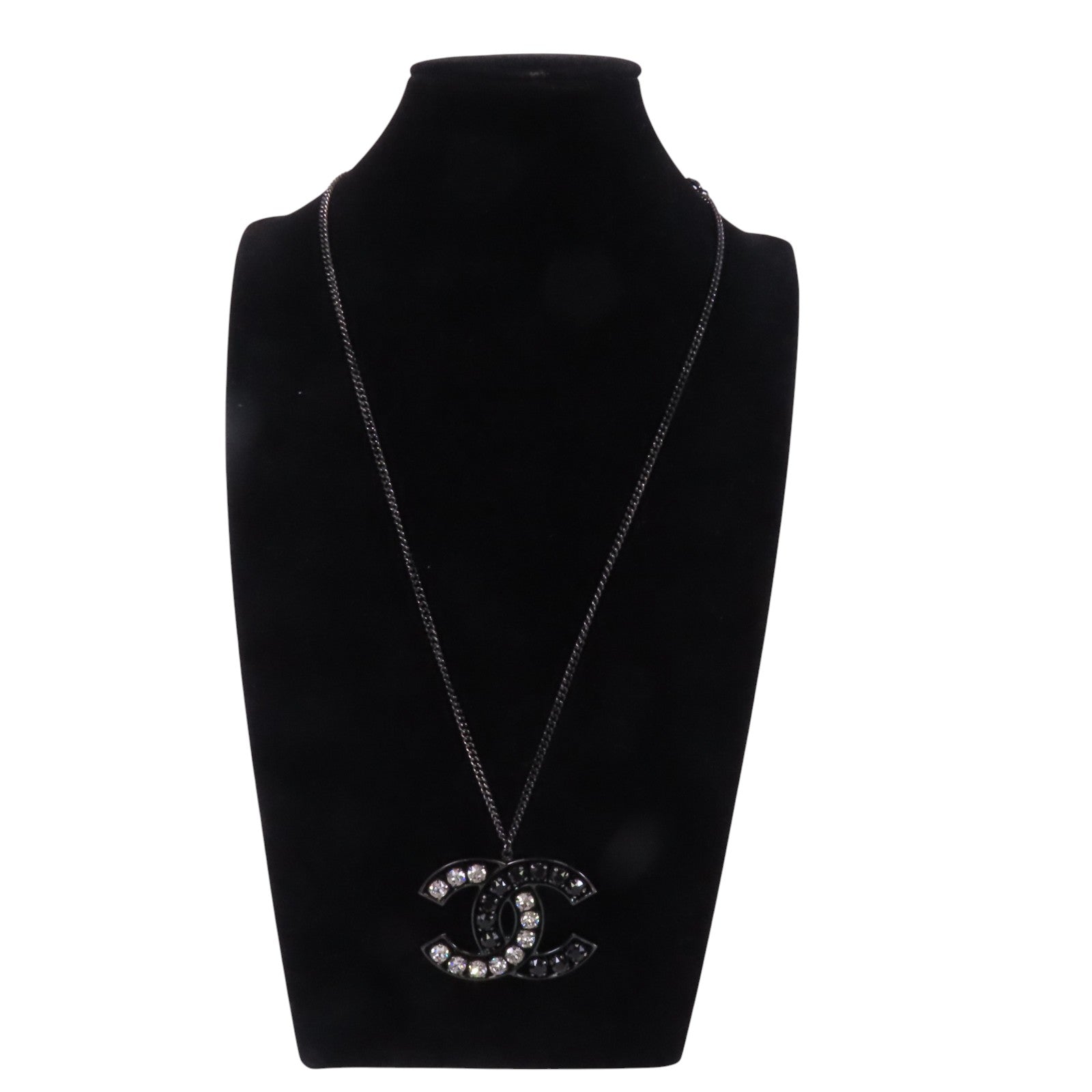 CHANEL 金屬/水鑽Necklace項鏈