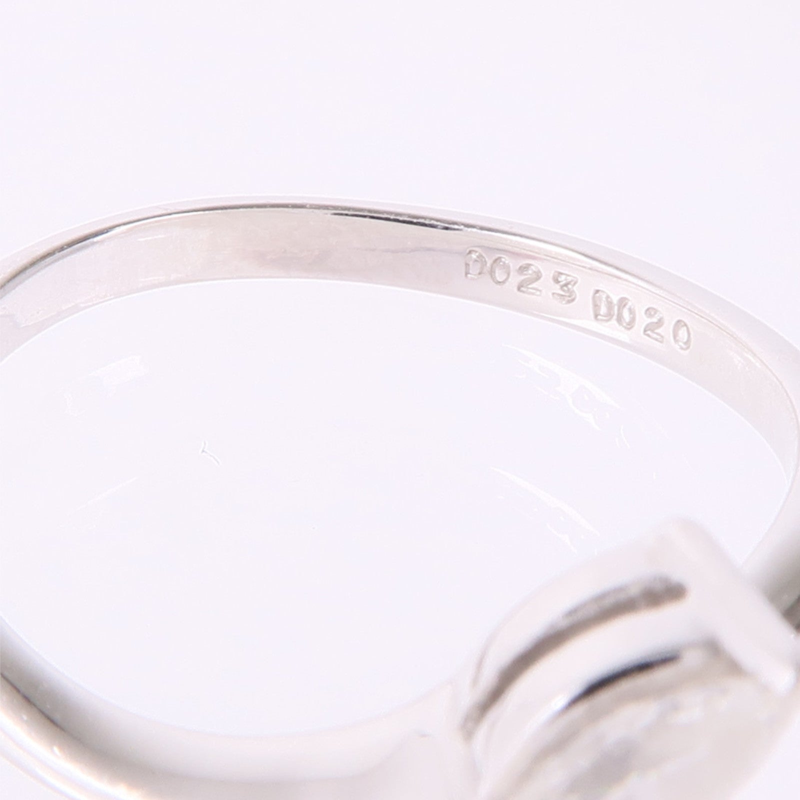 JEWELRY 【激減優惠】18K白金Diamond Ring鑽石戒指US#6.5