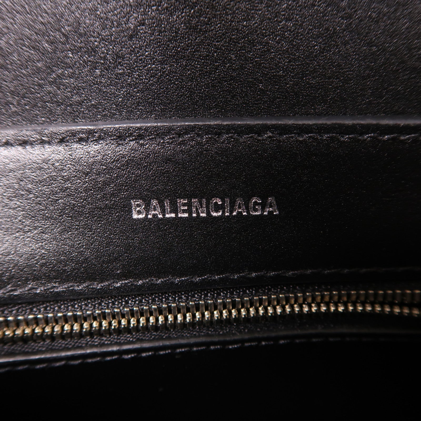 BALENCIAGA 【激減優惠】皮革2 Way Shoulder Bag銀扣手挽肩背兩用袋