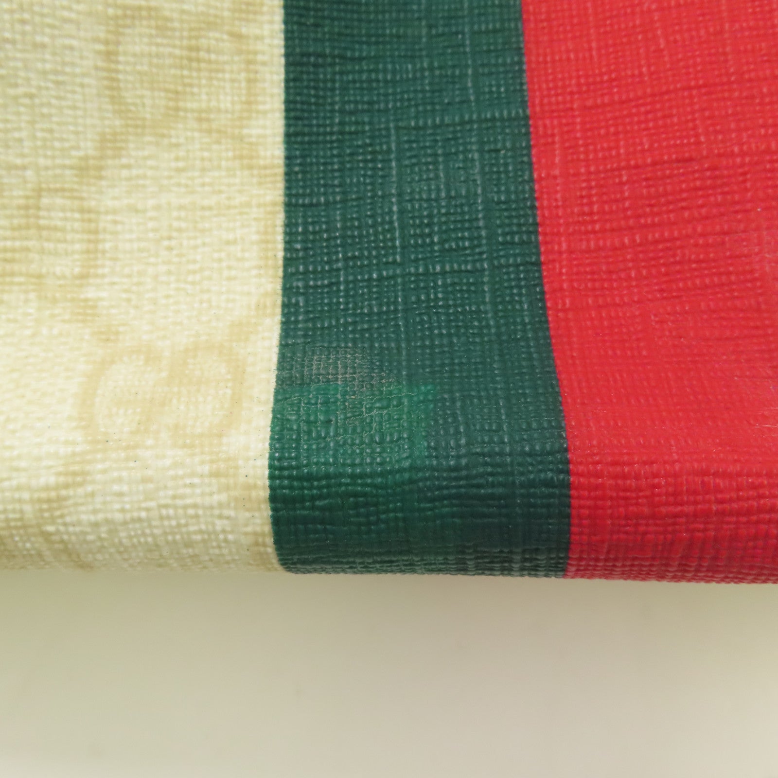 GUCCI 塗層帆布Boston Bag銀扣波士頓包