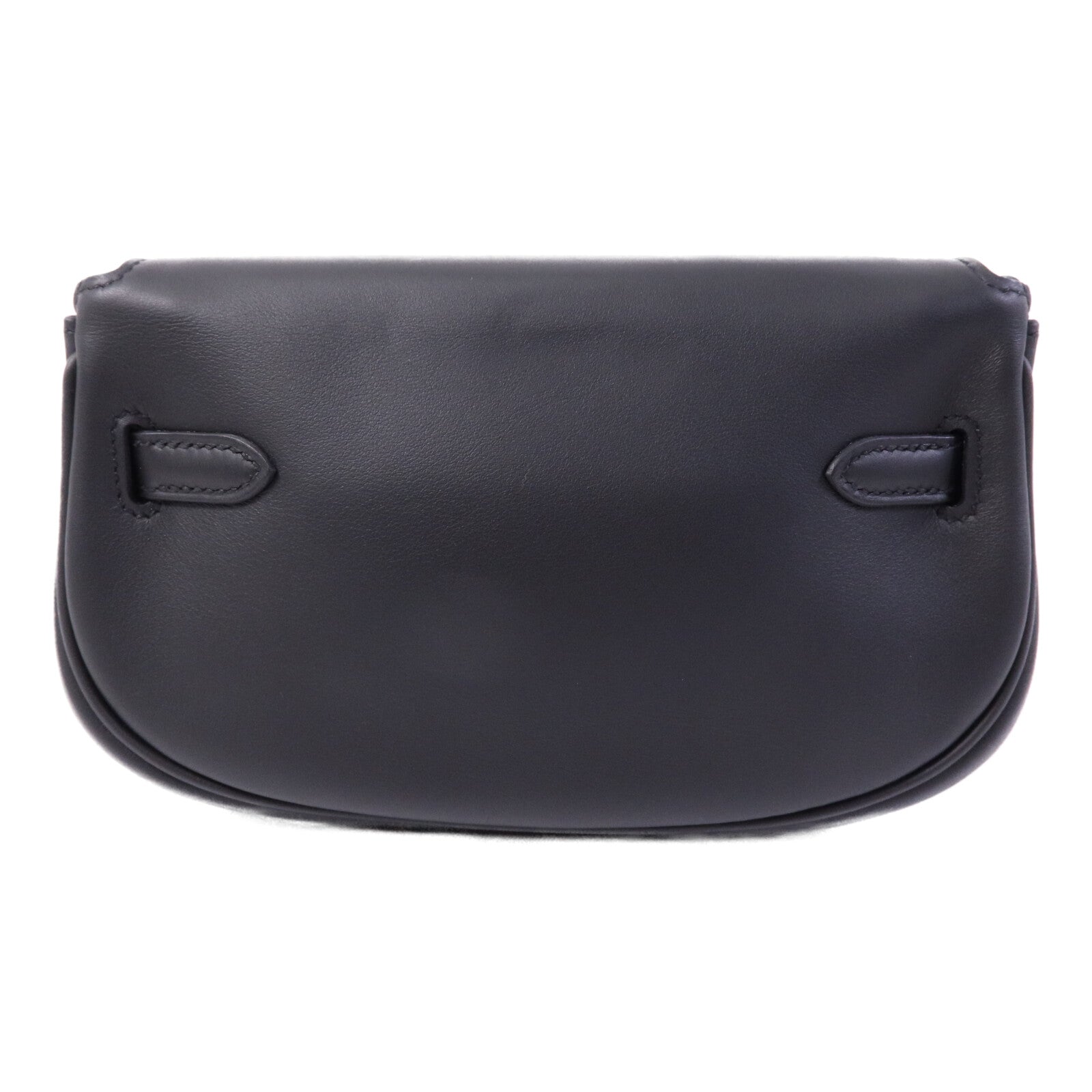 HERMES Swift皮革Kelly Moove金扣肩背袋Noir