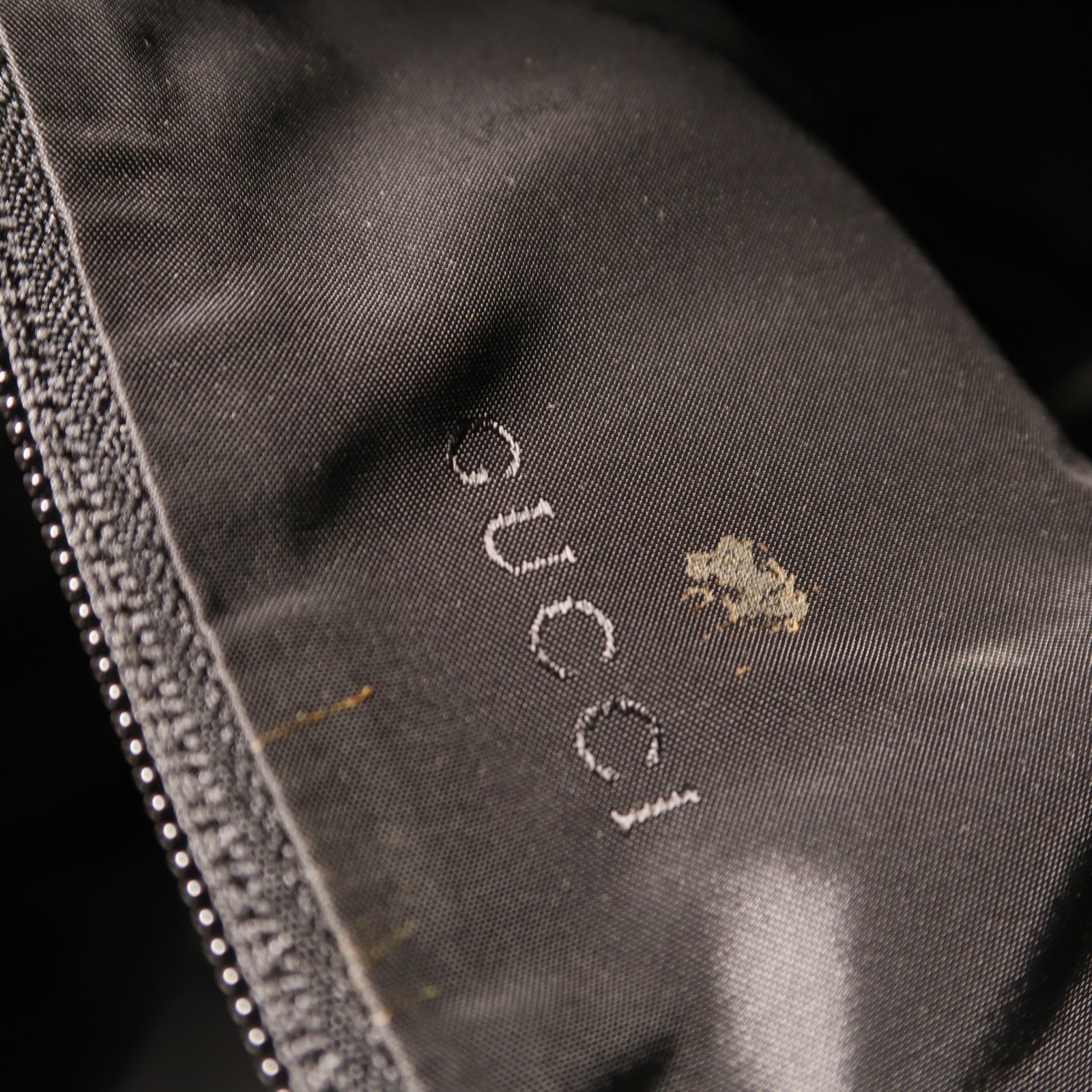 GUCCI 尼龍Boston Bag銀扣波士頓包