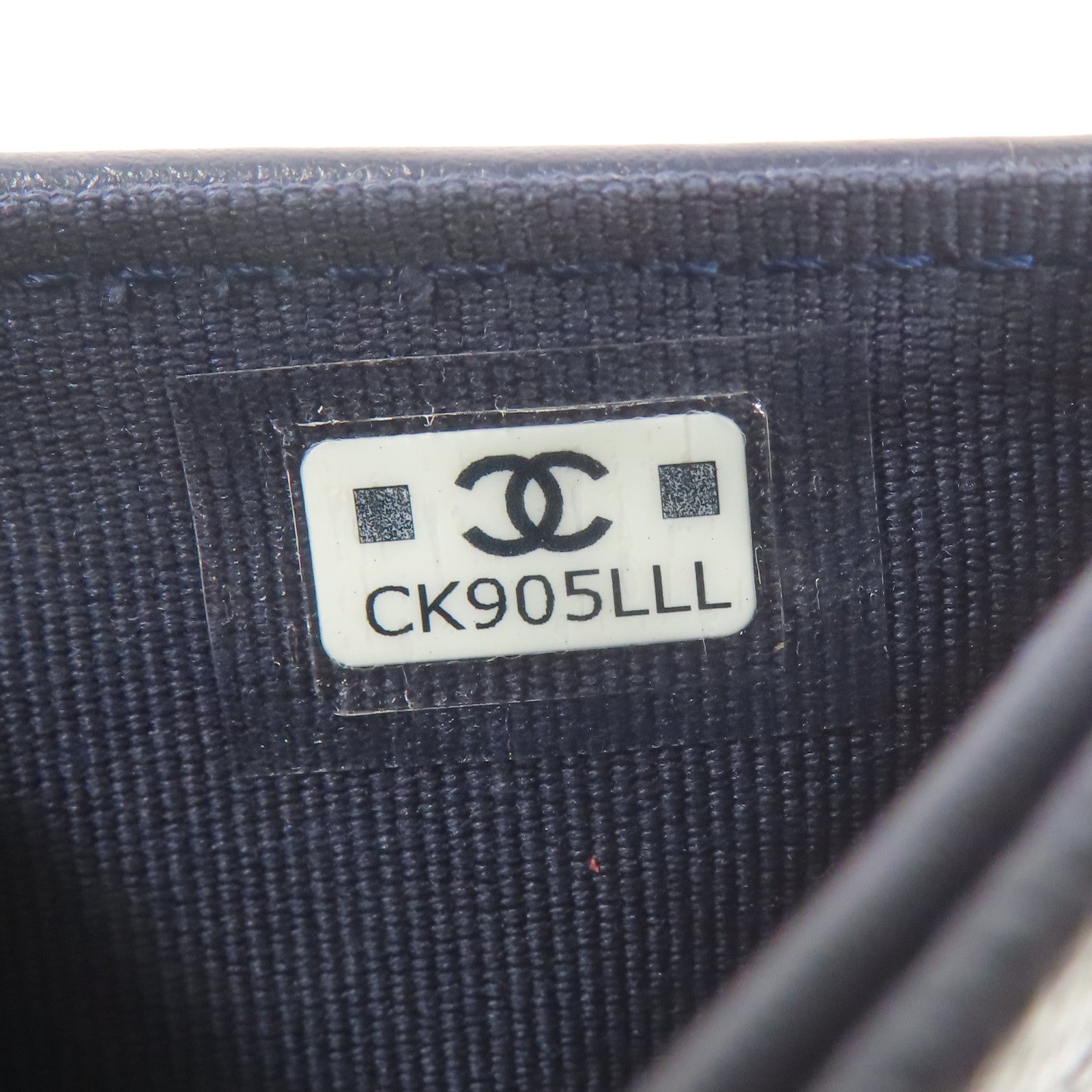 CHANEL 牛皮皮革Wallet銀扣錢包