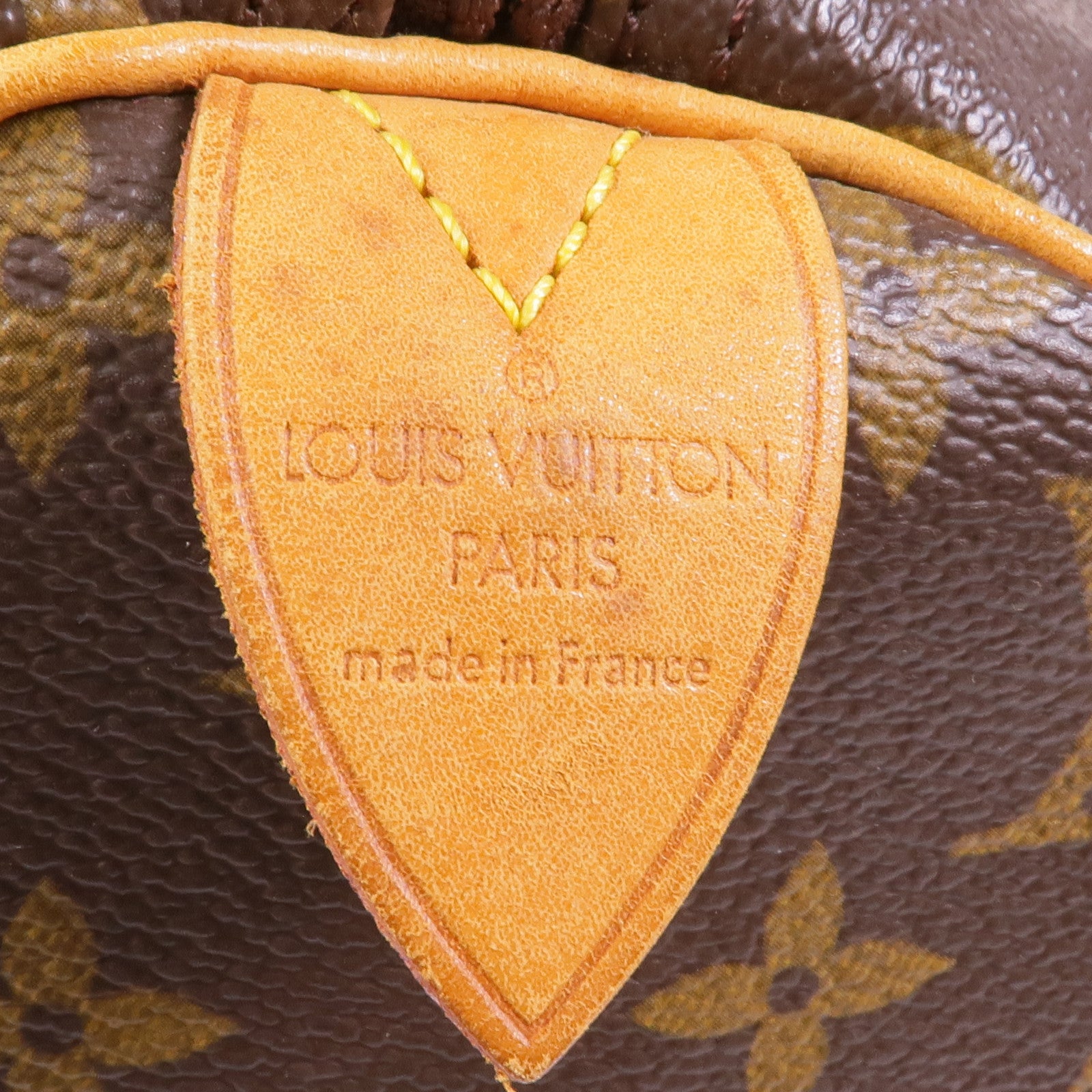LOUIS VUITTON Monogram Speedy 30金扣手挽袋