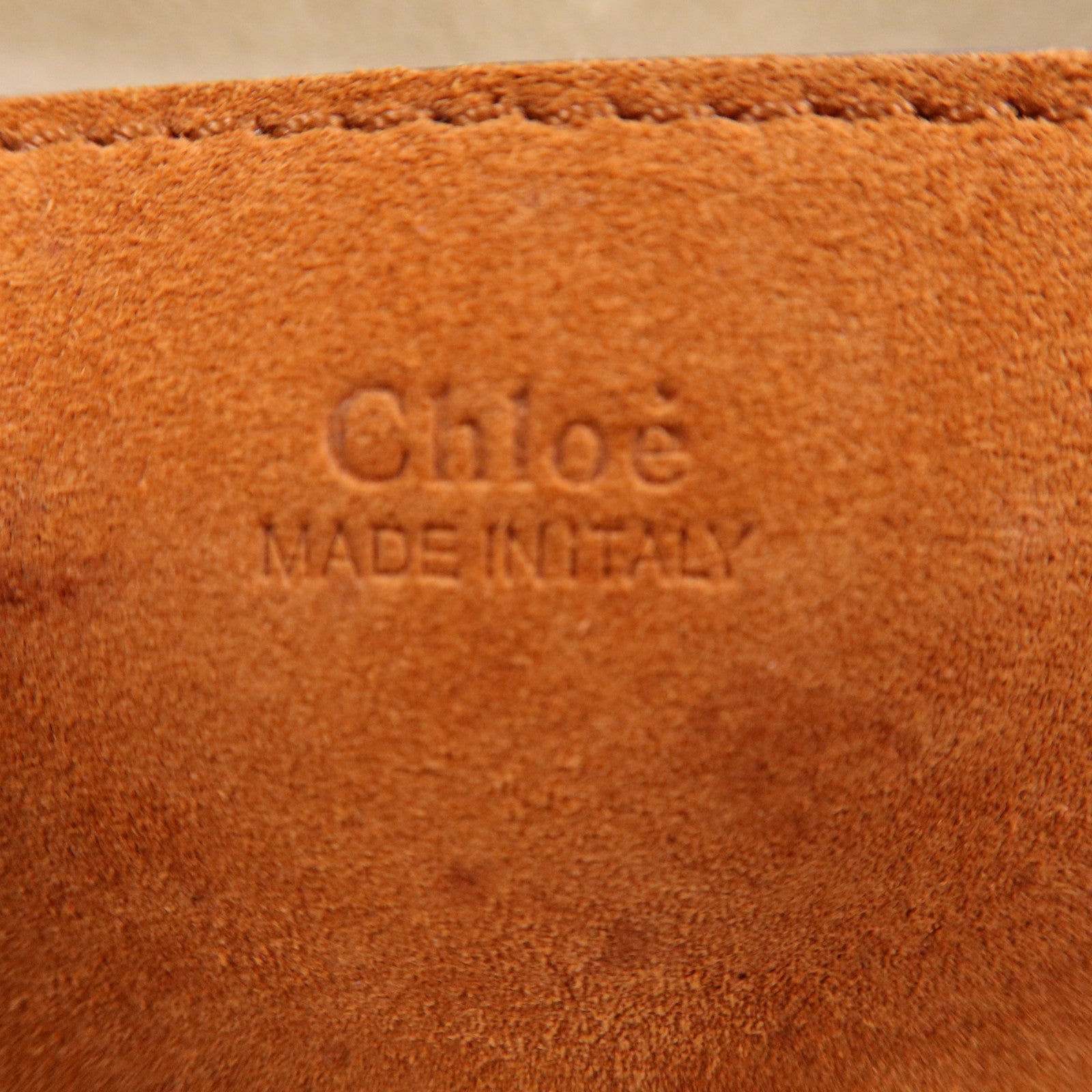 Chloe 牛皮/蛇皮皮革Drew Bag金扣鏈帶肩背袋