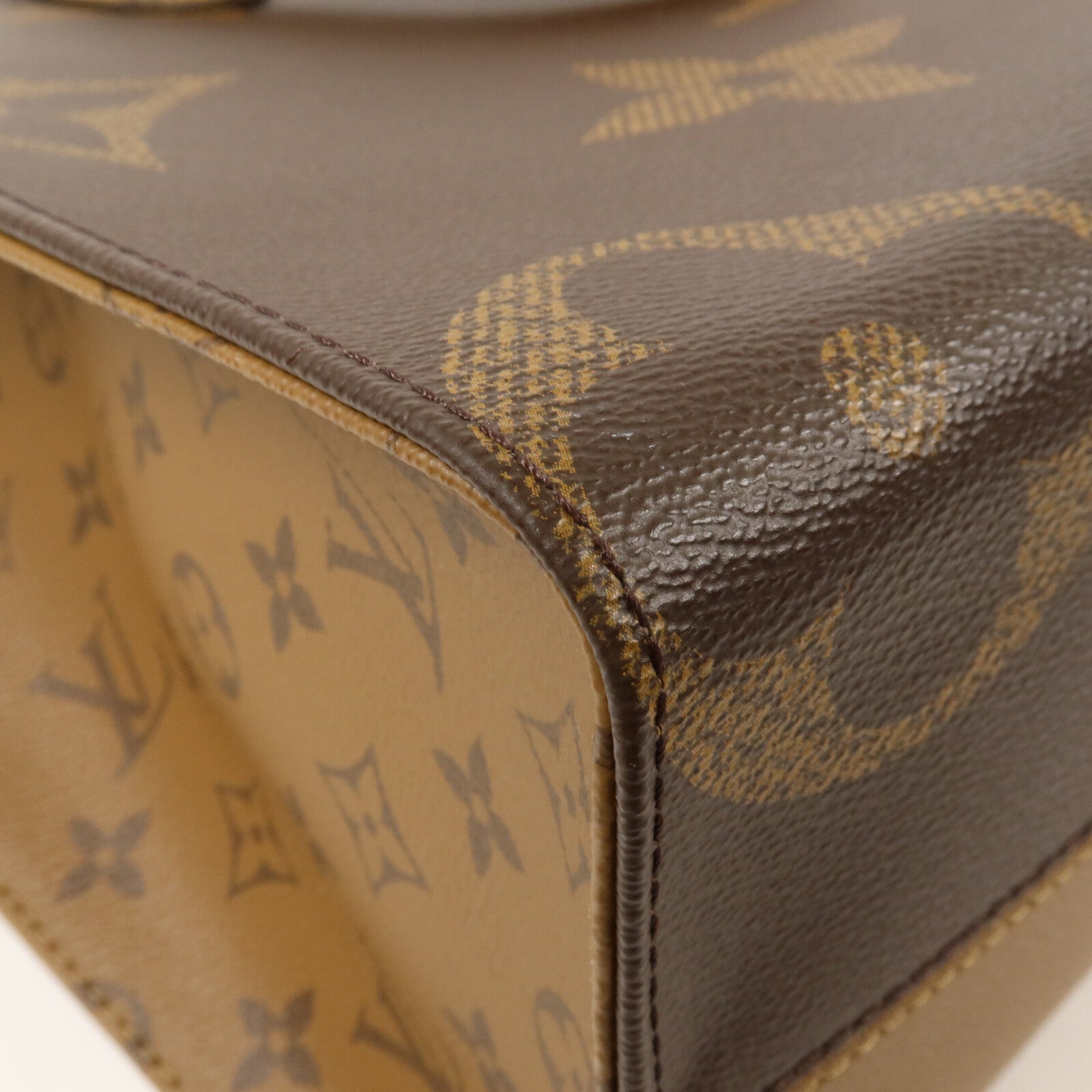 LOUIS VUITTON Monogram Giant On The Go MM手挽肩背兩用袋