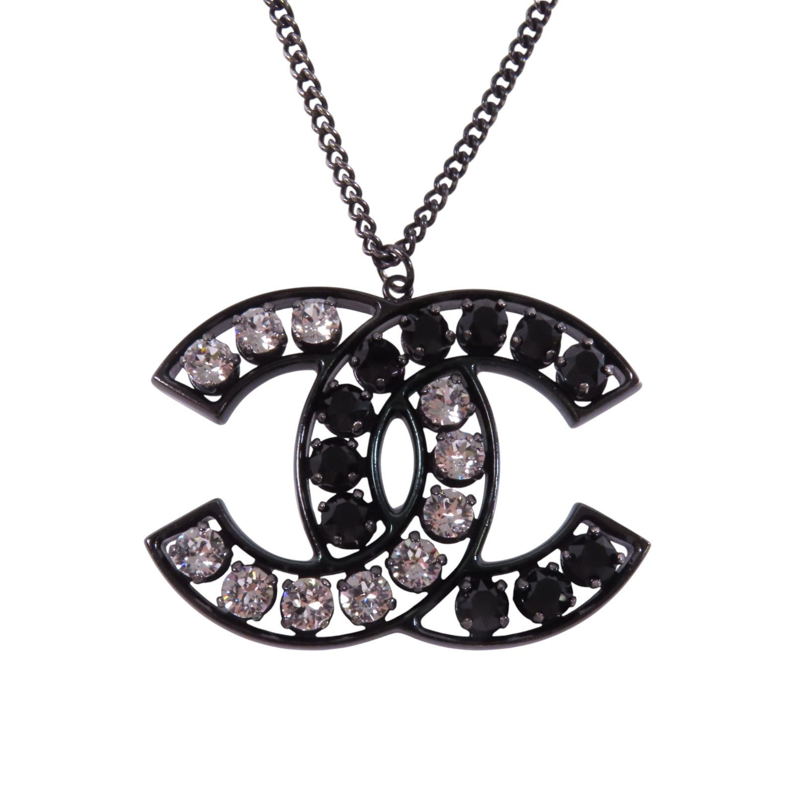 CHANEL 金屬/水鑽Necklace項鏈