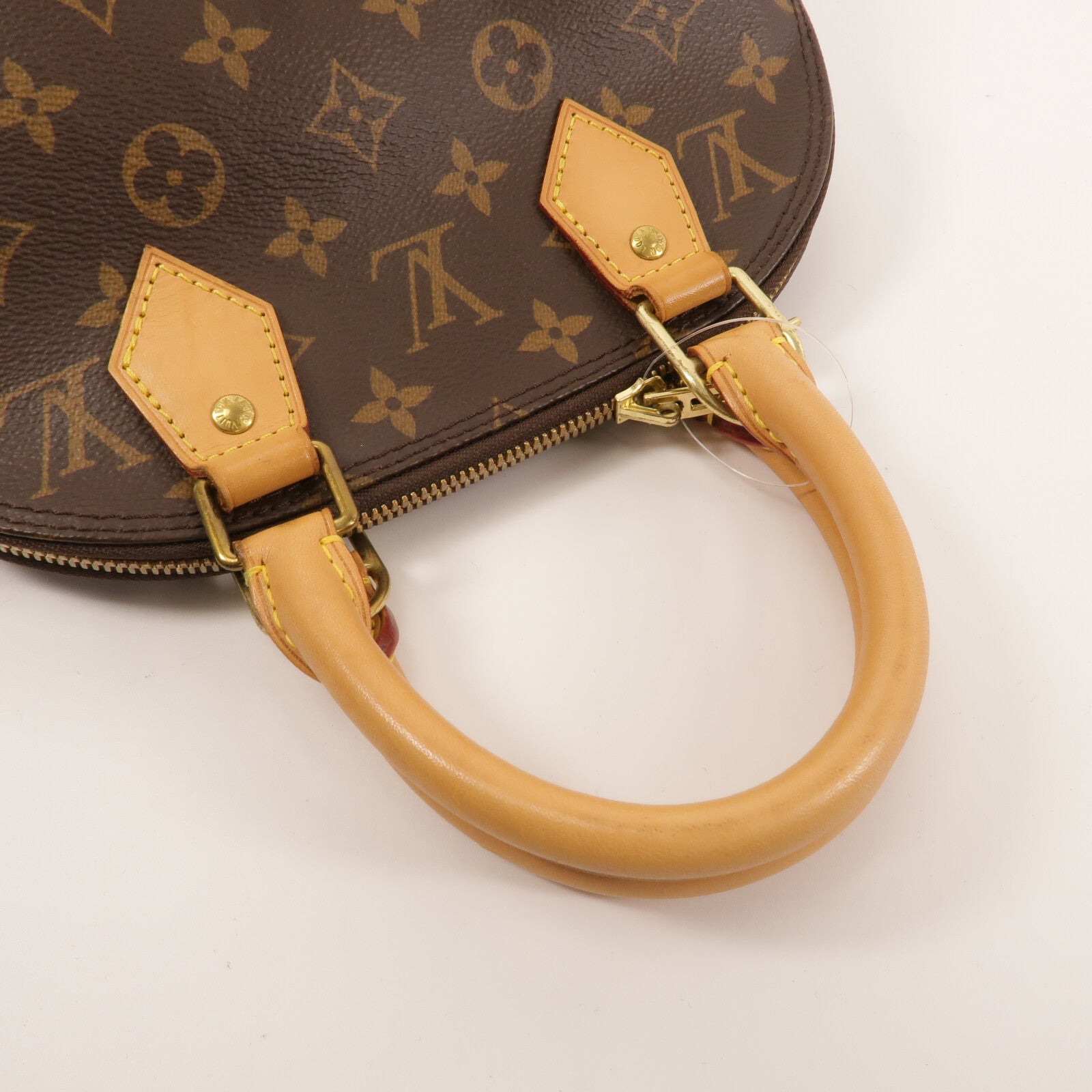 LOUIS VUITTON 塗層帆布Alma BB手挽肩背兩用袋