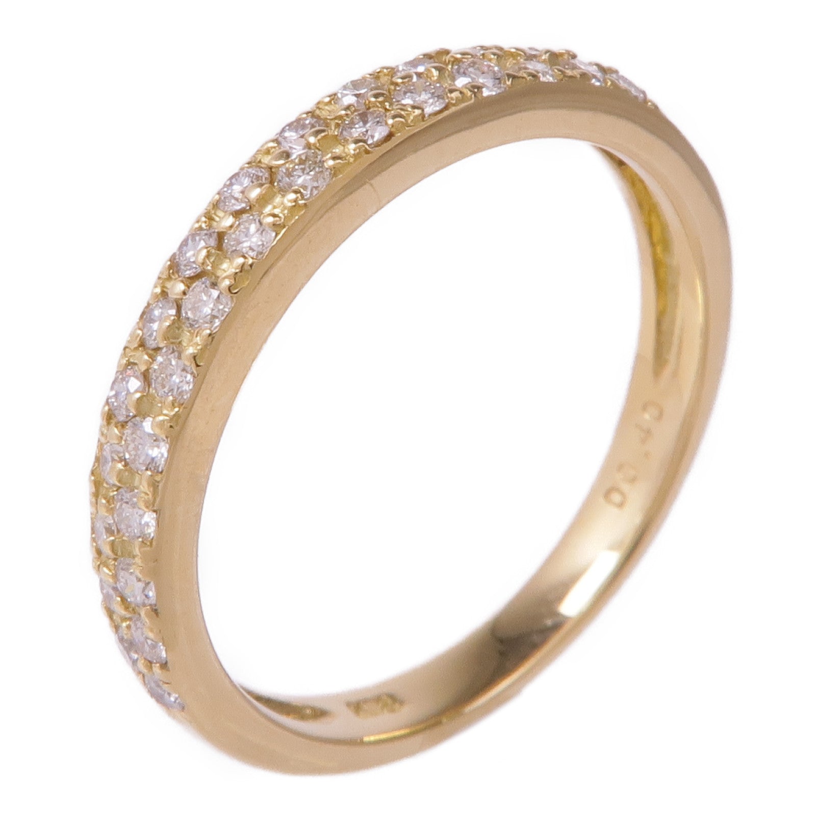 JEWELRY 【激減優惠】18K白金Diamond Ring鑽石戒指US#7.25