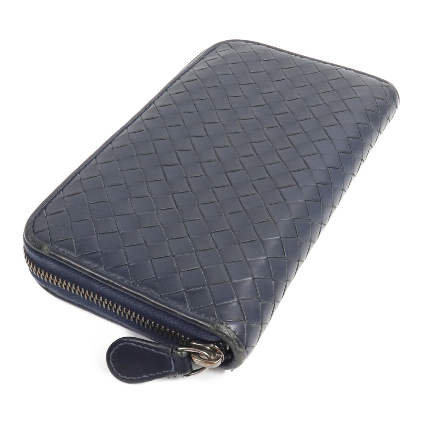 BOTTEGA VENETA 【激減優惠】牛皮皮革Zipper Long Wallet長錢包