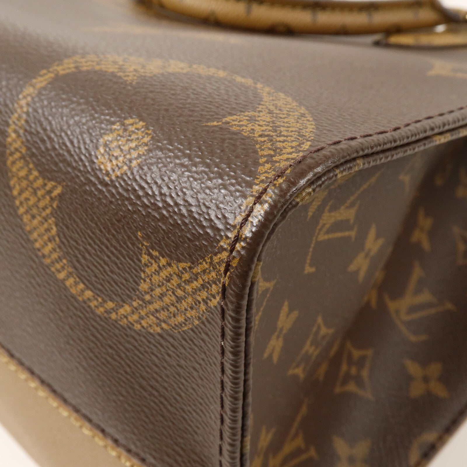 LOUIS VUITTON Monogram Giant On The Go MM手挽肩背兩用袋