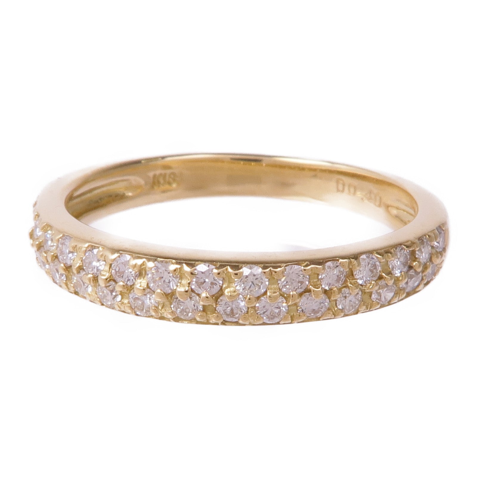 JEWELRY 【激減優惠】18K白金Diamond Ring鑽石戒指US#7.25