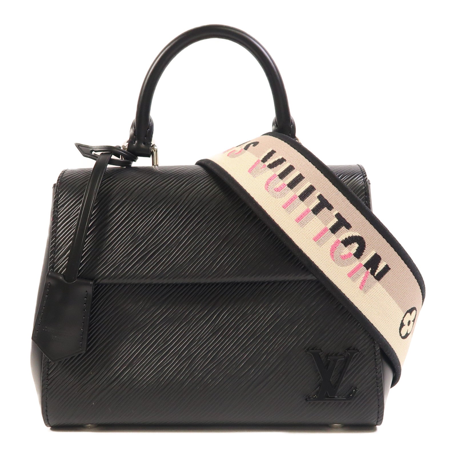 LOUIS VUITTON Epi Cluny Mini銀扣手挽肩背兩用袋