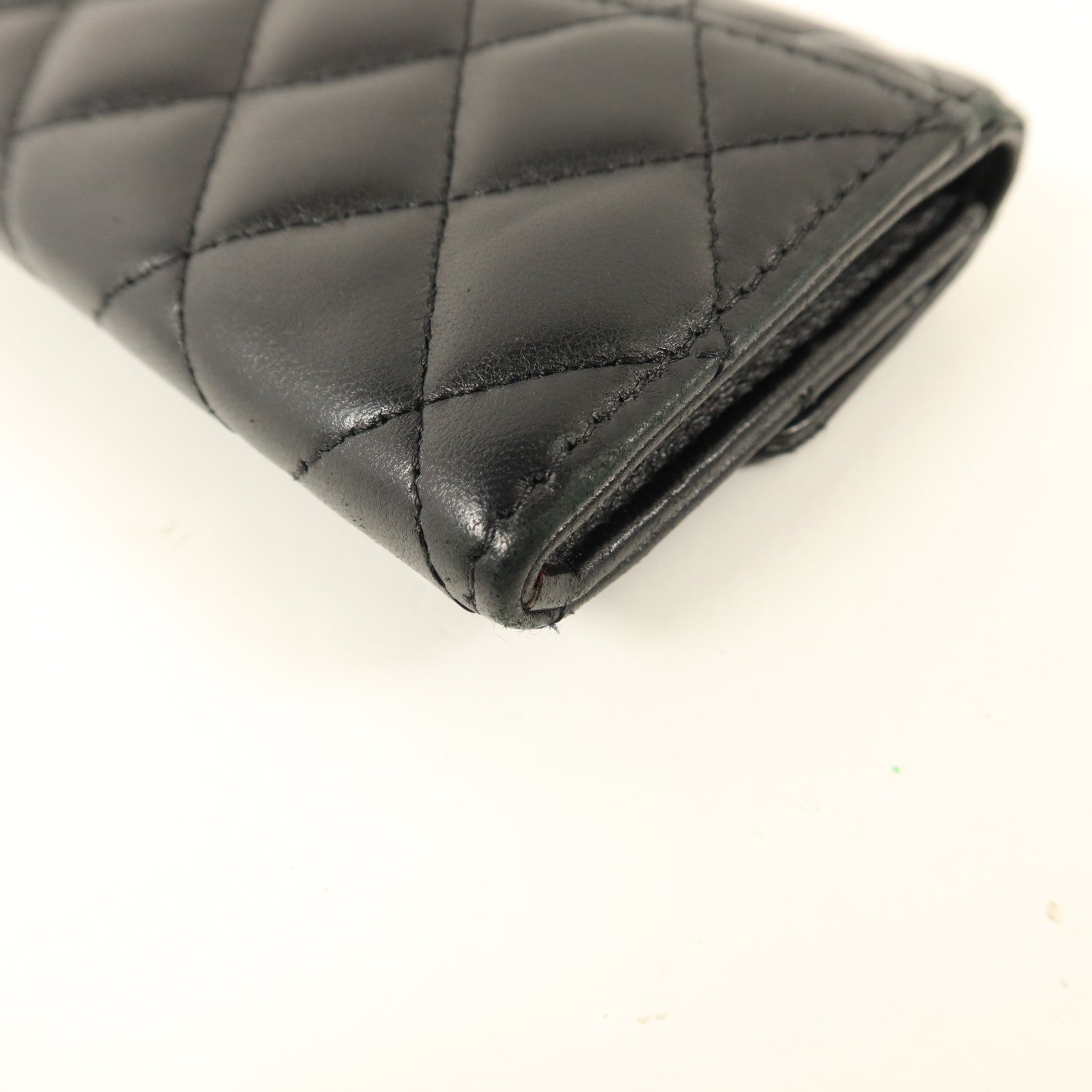 CHANEL 羊皮皮革Classic Card Holder金扣卡片套
