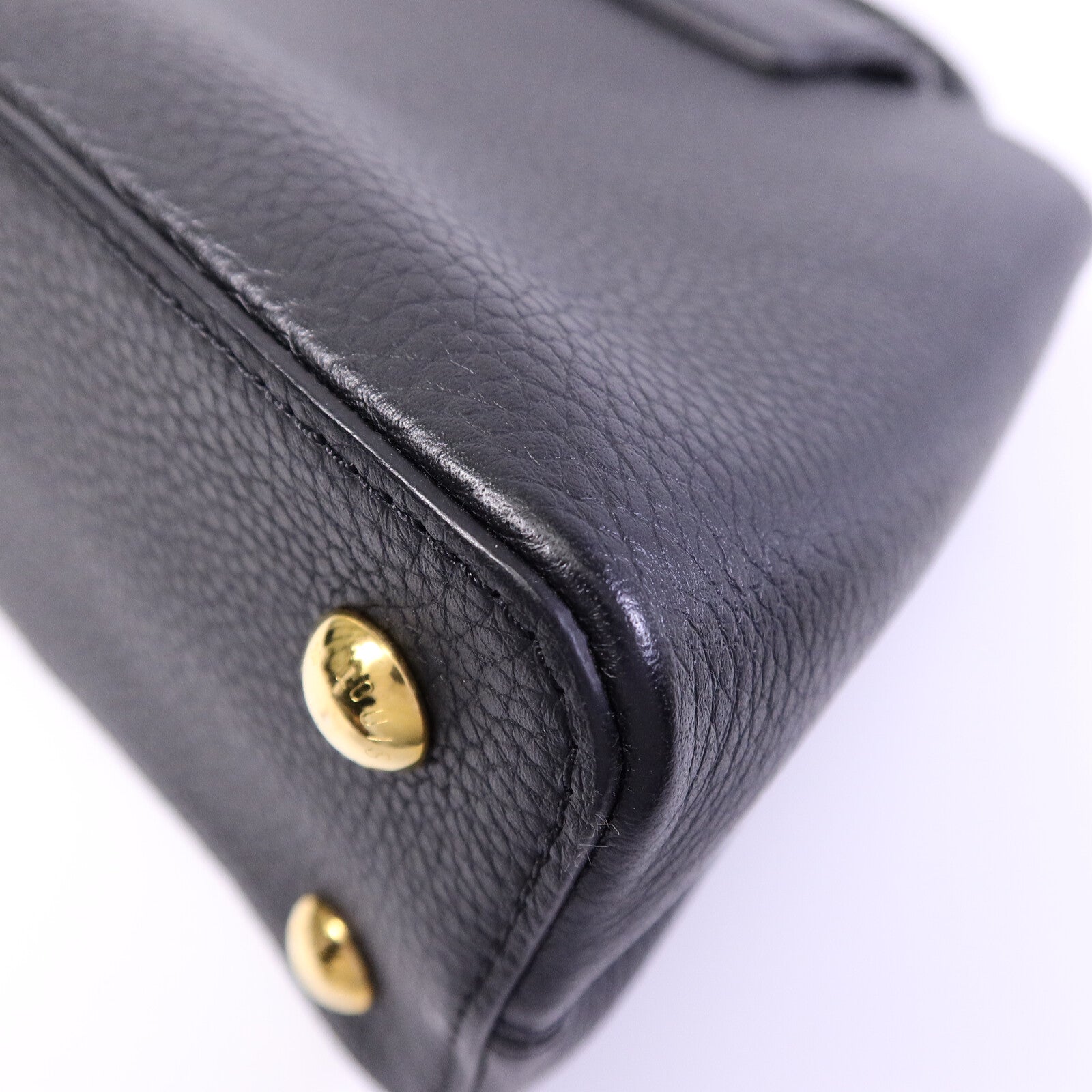 LOUIS VUITTON Taurillon Capucines MM手挽肩背兩用袋