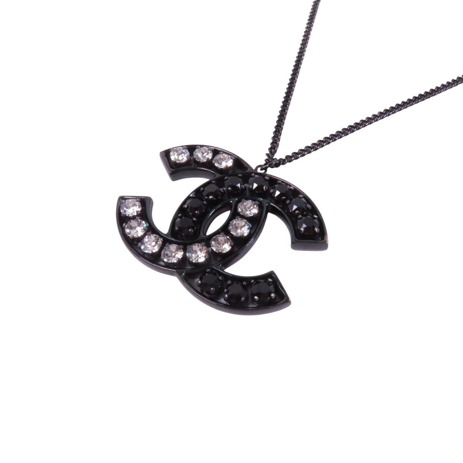 CHANEL 金屬/水鑽Necklace項鏈