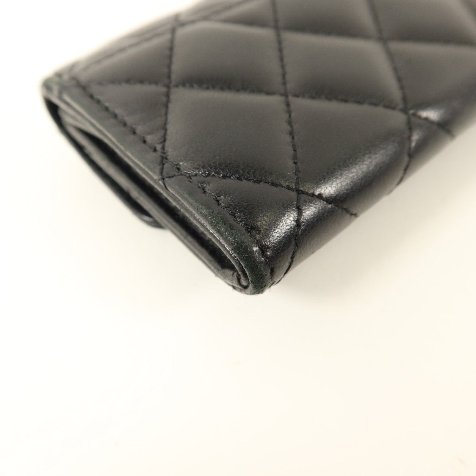 CHANEL 羊皮皮革Classic Card Holder金扣卡片套