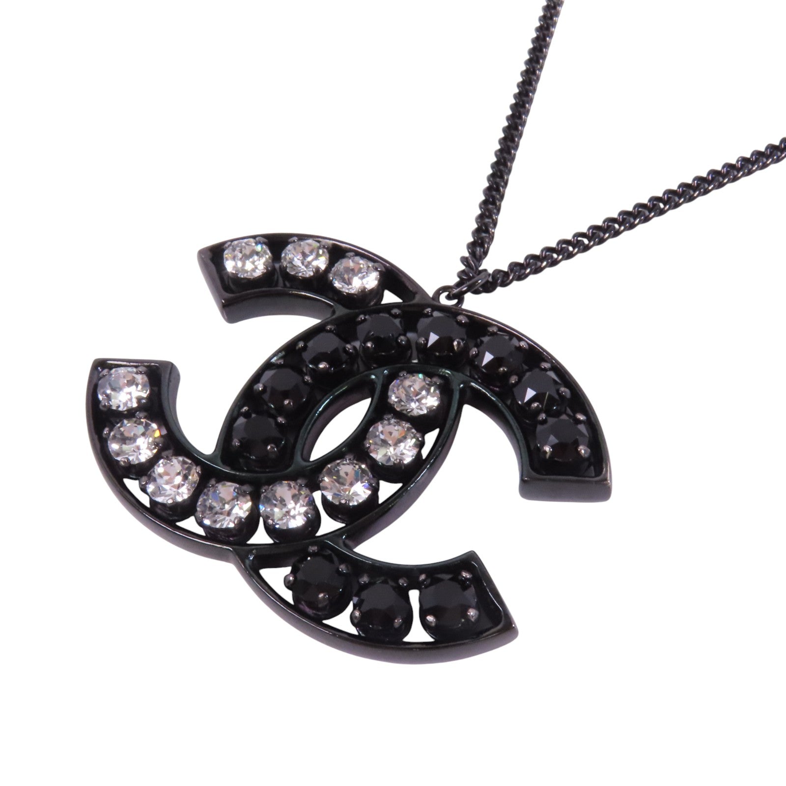 CHANEL 金屬/水鑽Necklace項鏈