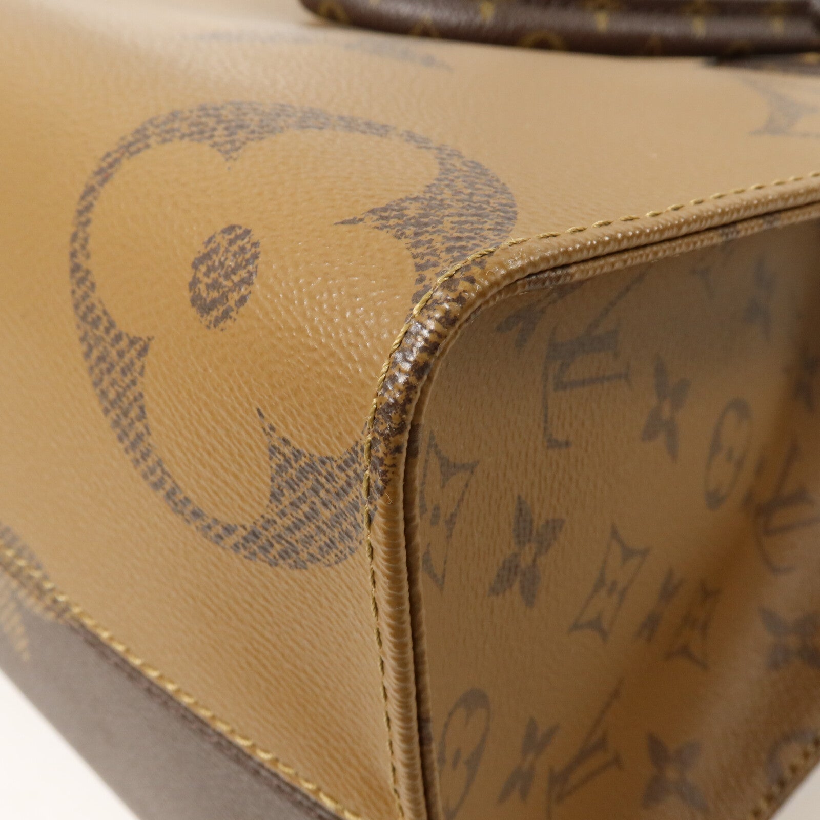 LOUIS VUITTON Monogram Giant On The Go MM手挽肩背兩用袋