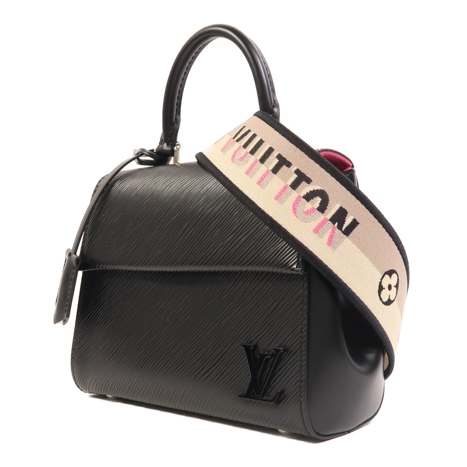 LOUIS VUITTON Epi Cluny Mini銀扣手挽肩背兩用袋