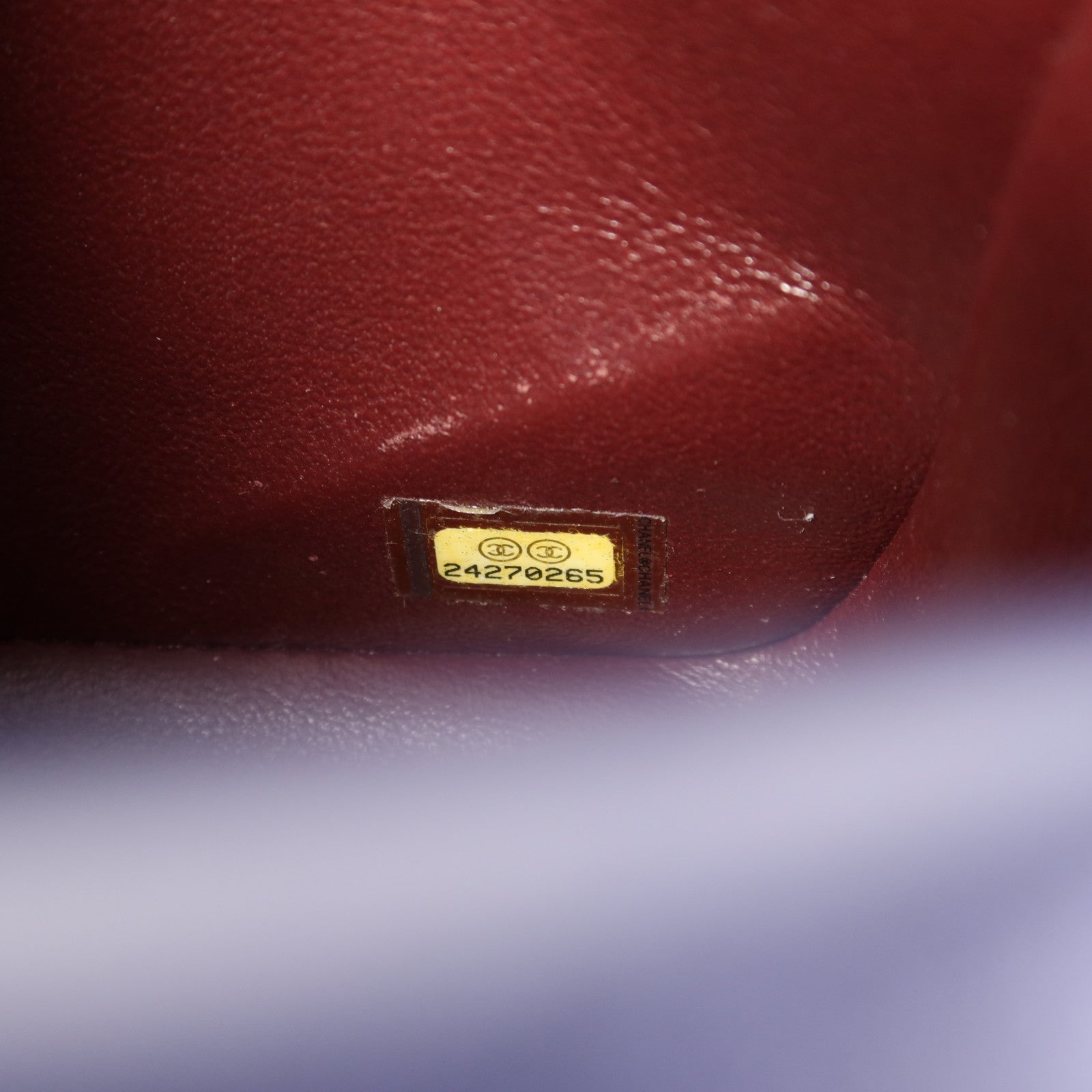 CHANEL 牛皮皮革Chain Shoulder Bag金扣鏈帶肩背袋