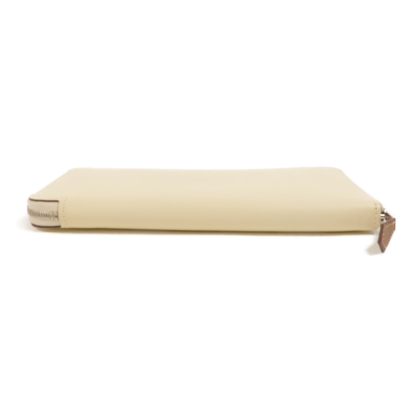 HERMES 【激減優惠】Epsom皮革Silk In Classique長錢包Nata