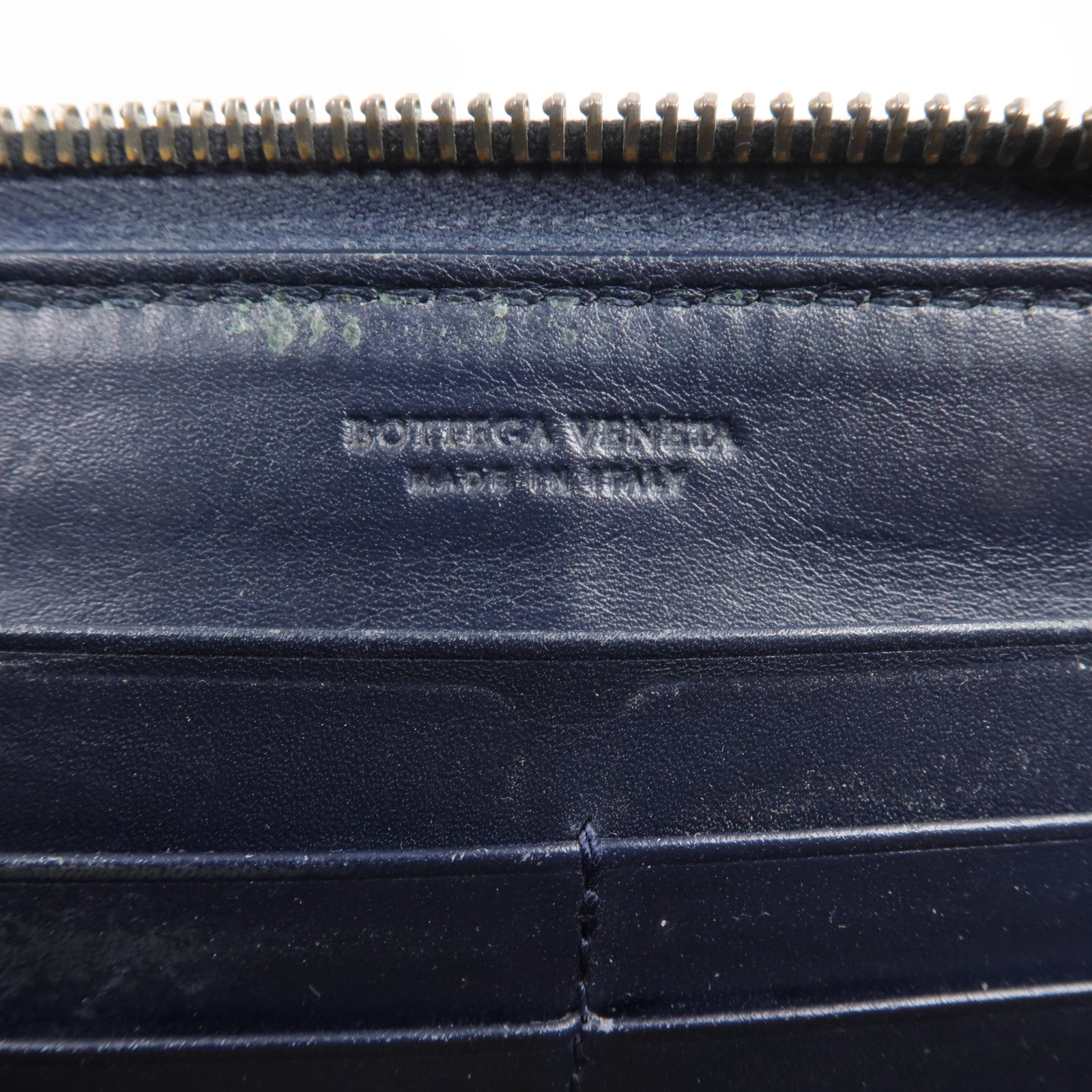 BOTTEGA VENETA 【激減優惠】牛皮皮革Zipper Long Wallet長錢包