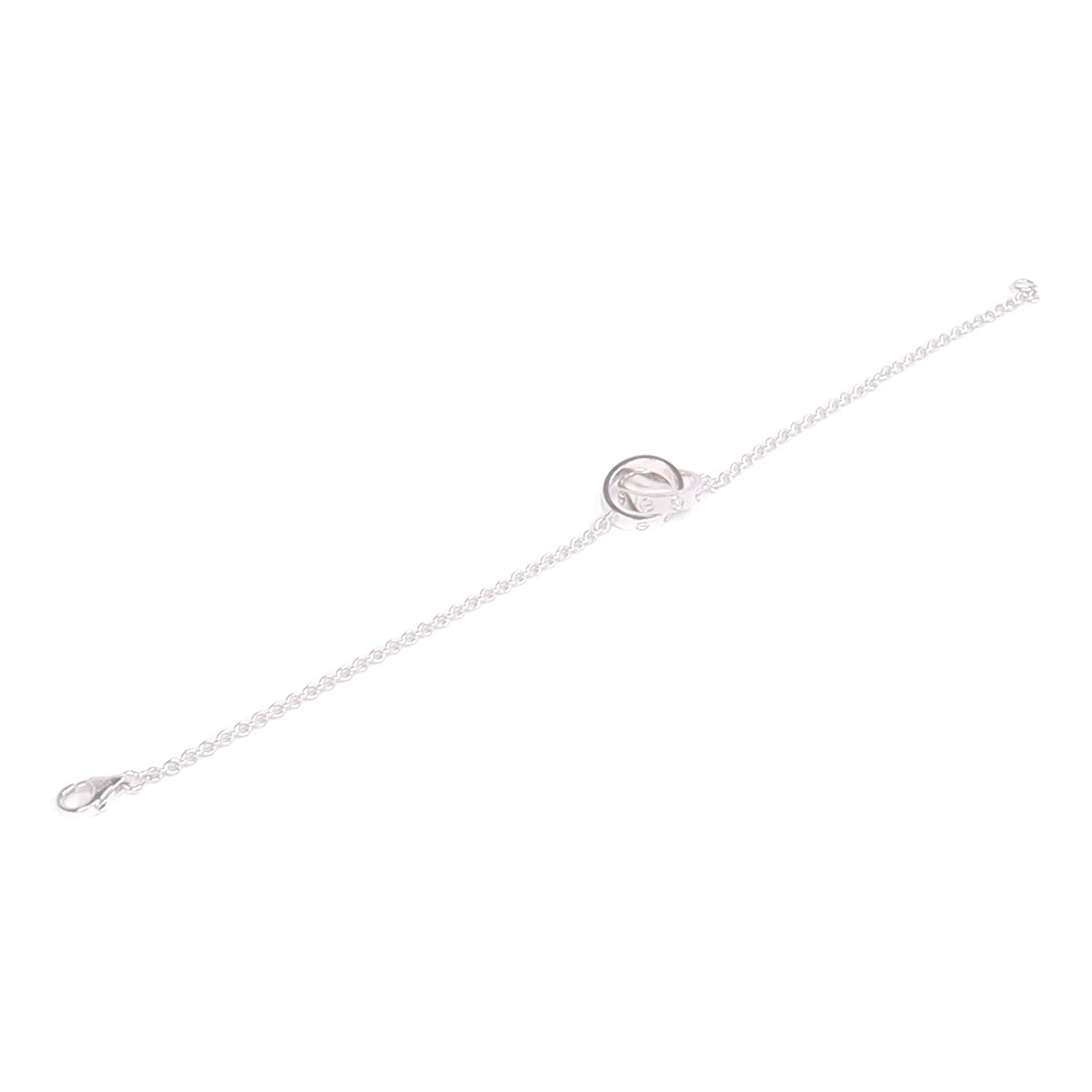 CARTIER 18K白金Baby Love Bracelet手鏈