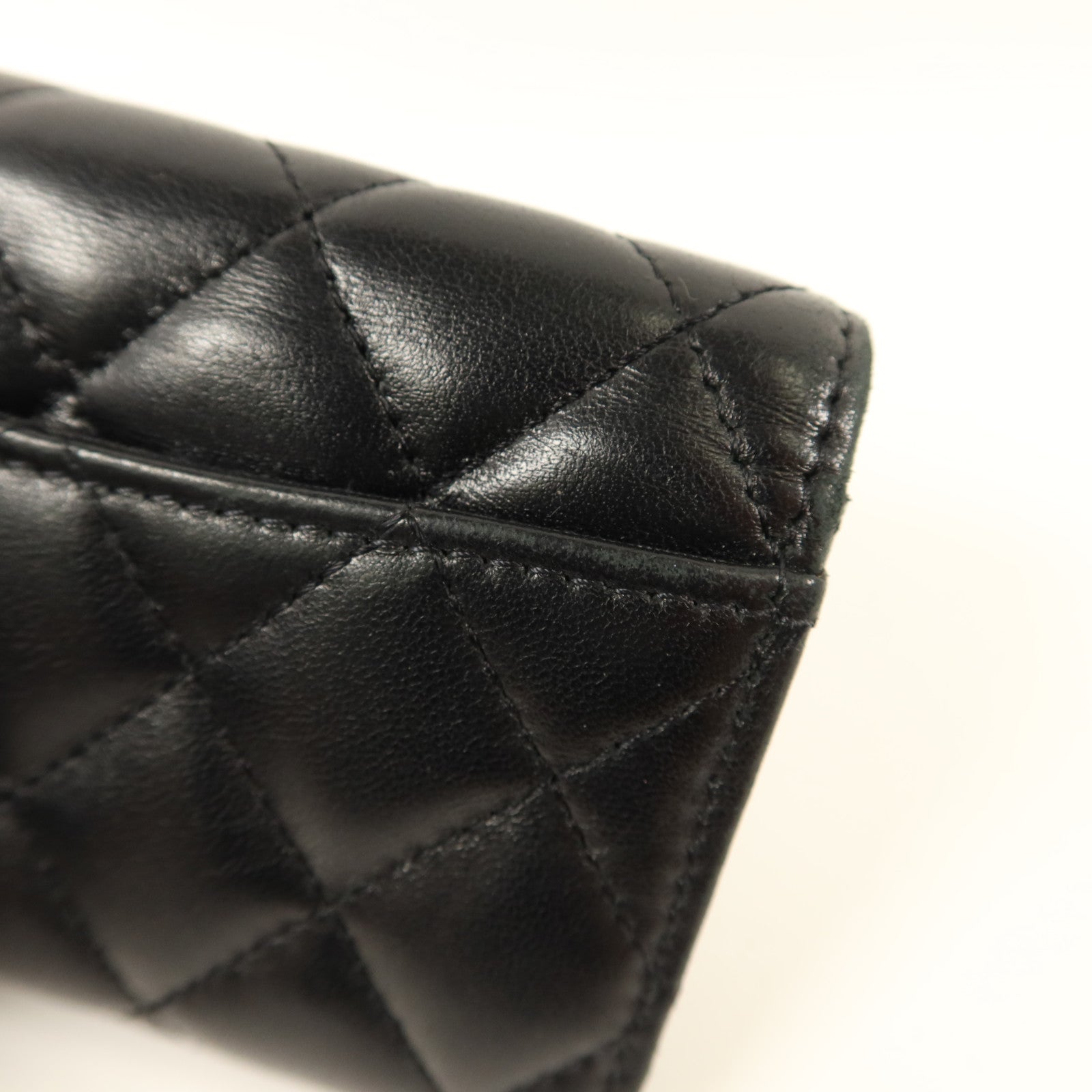 CHANEL 羊皮皮革Classic Card Holder金扣卡片套