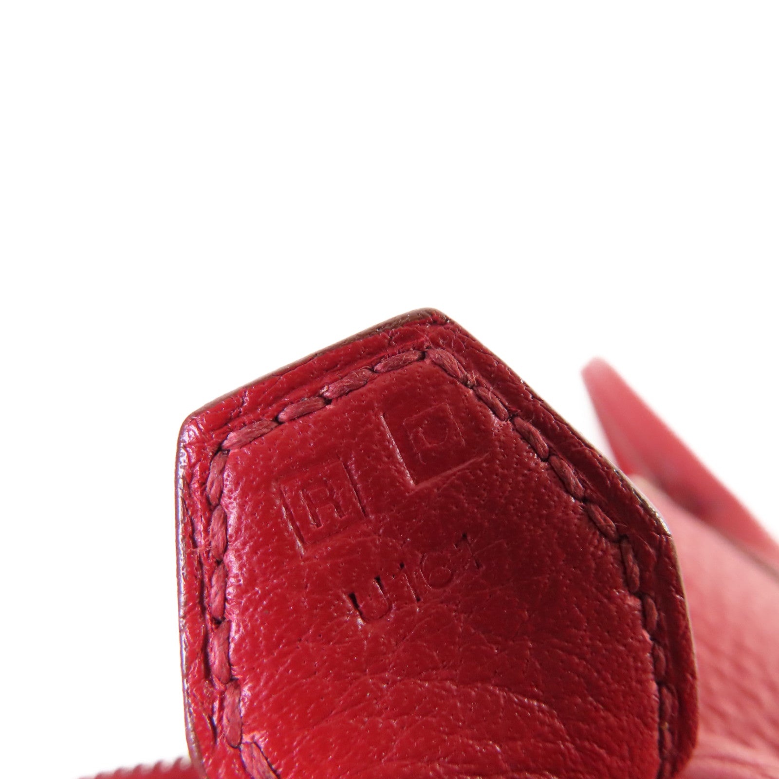 HERMES Clemence皮革Bolide 31 2Way Shoulder Bag銀扣手挽肩背兩用袋Q5  Rouge Casaque/卡薩克紅色