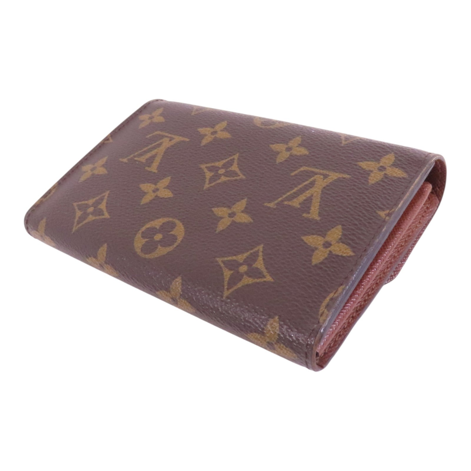 LOUIS VUITTON Monogram Short Wallet金扣短錢包