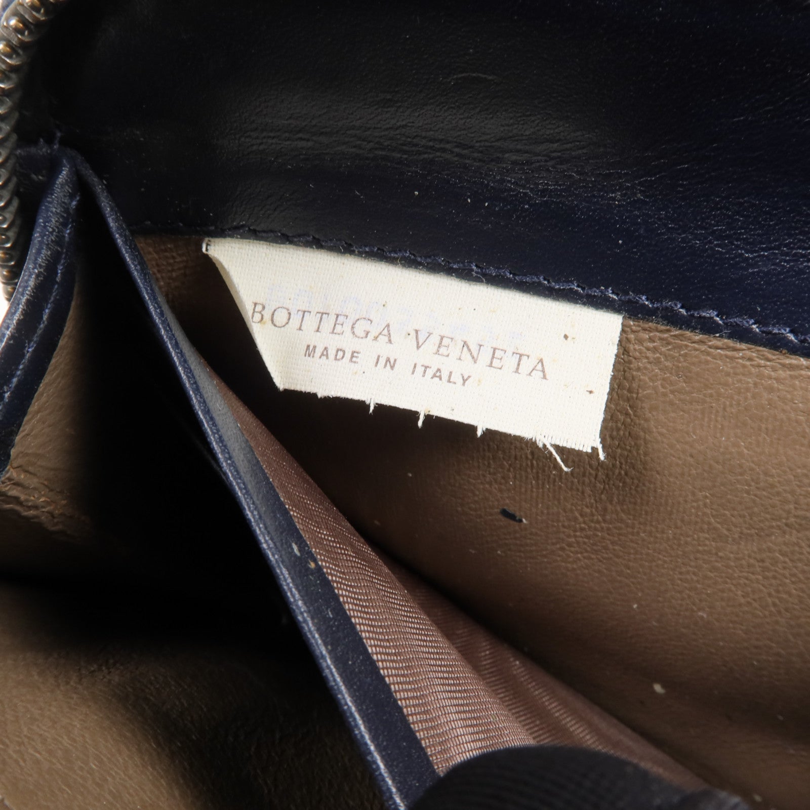 BOTTEGA VENETA 【激減優惠】牛皮皮革Zipper Long Wallet長錢包