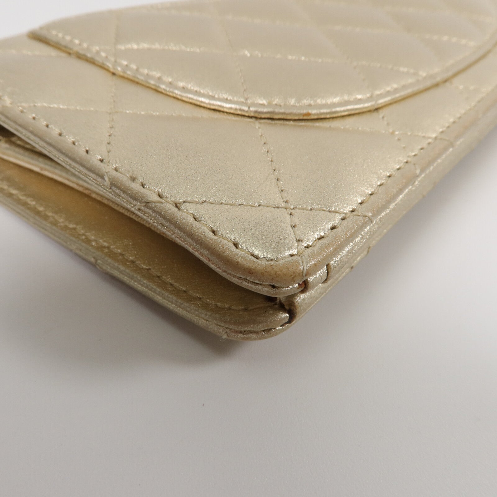CHANEL 羊皮皮革Long Wallet長錢包