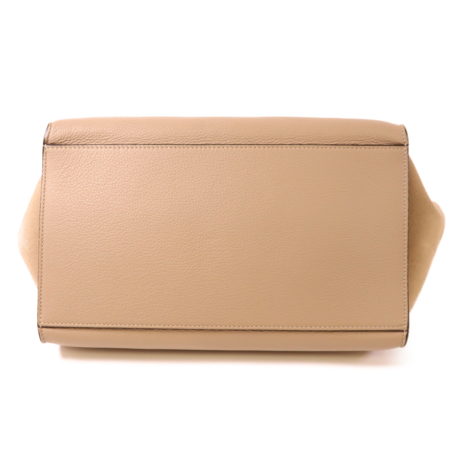 CELINE 牛皮皮革Trapeze銀扣手挽肩背兩用袋