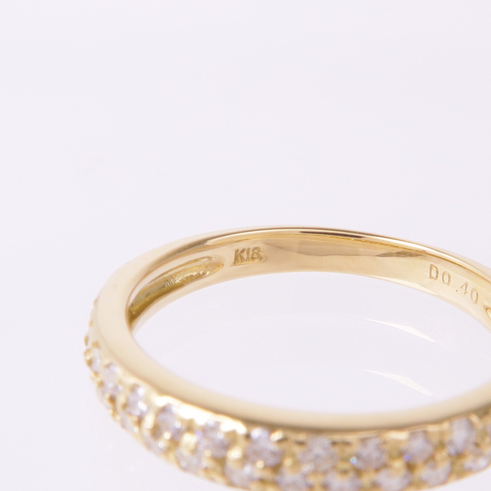 JEWELRY 【激減優惠】18K白金Diamond Ring鑽石戒指US#7.25