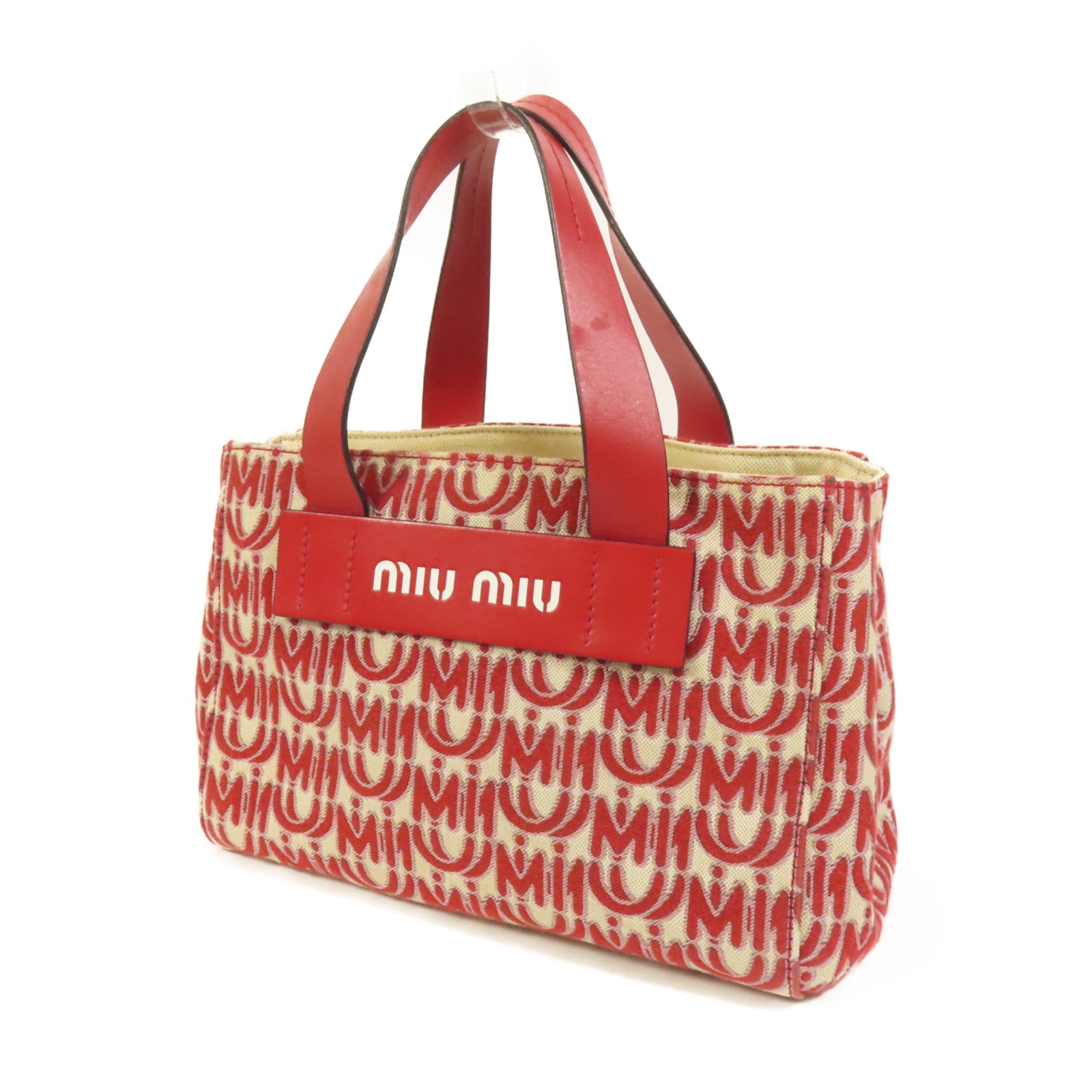Miu Miu 帆布Everywhere手挽肩背兩用袋