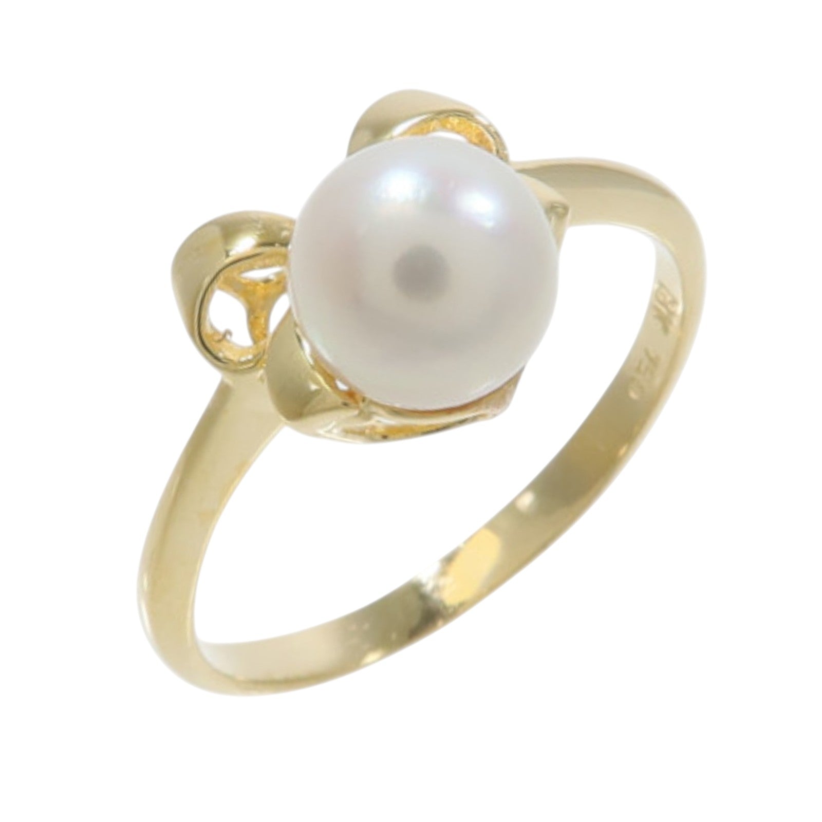 JEWELRY 18K黃金Pearl Ring珍珠戒指
