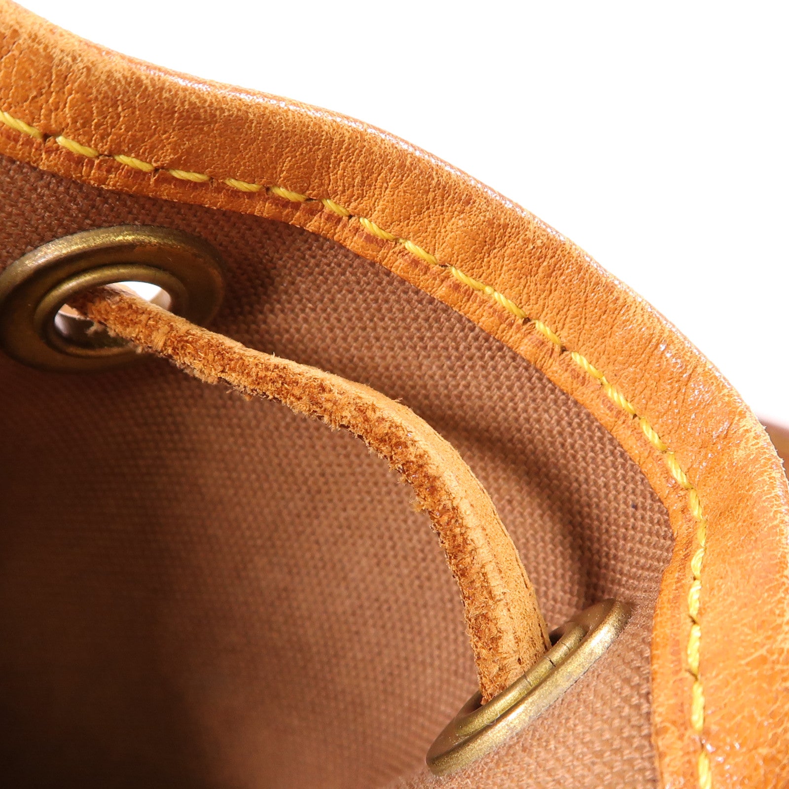 LOUIS VUITTON LV GHW Petit Noe Shoulder Bag M42226 Monogram Brown