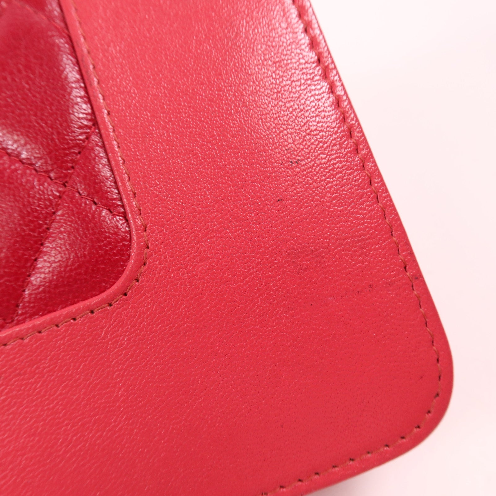 CHANEL 牛皮皮革WOC Wallet On Chain金扣鏈帶肩背袋