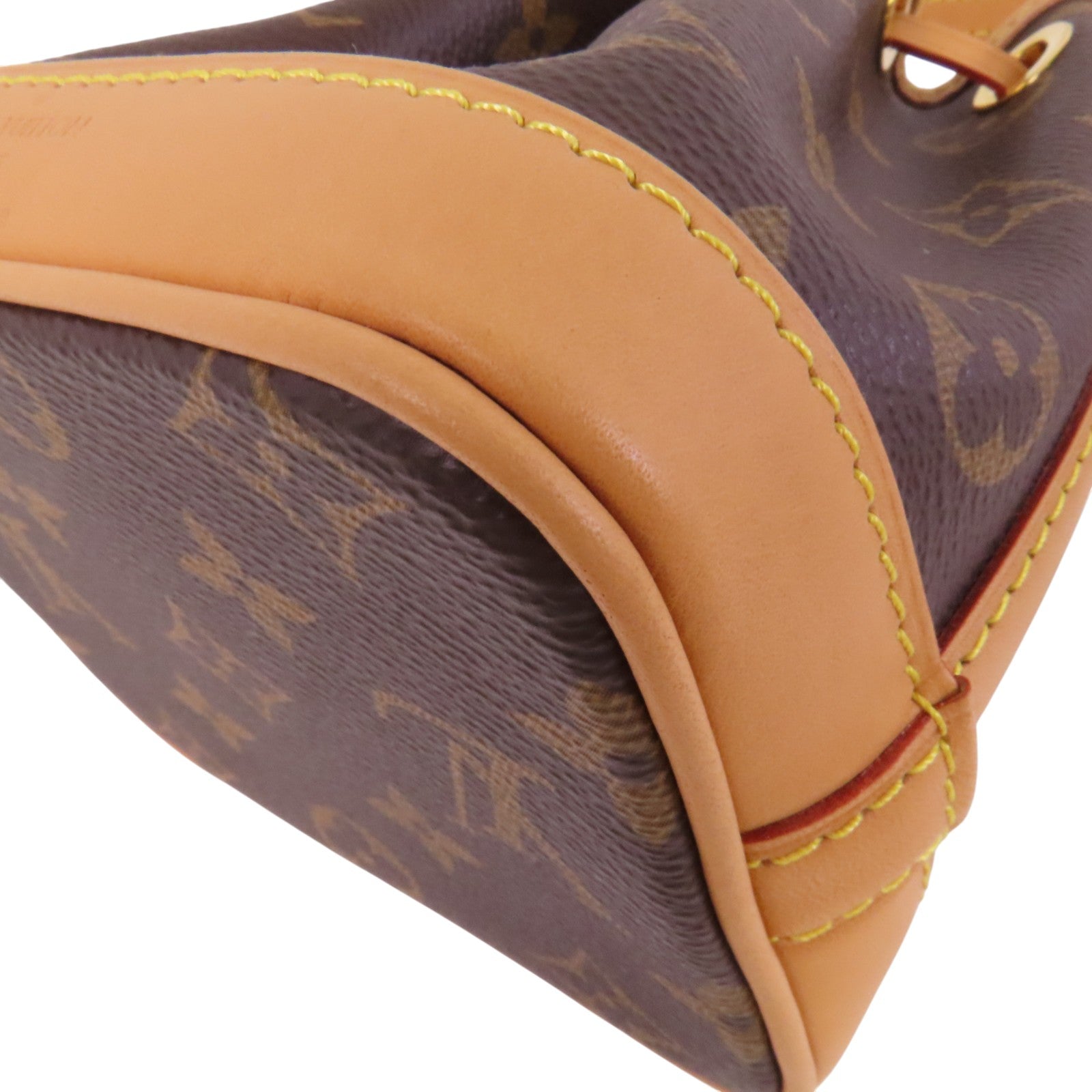 LOUIS VUITTON Monogram Nano Noe金扣手挽肩背兩用愛