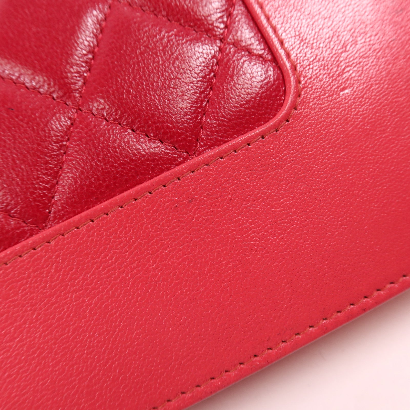 CHANEL 牛皮皮革WOC Wallet On Chain金扣鏈帶肩背袋