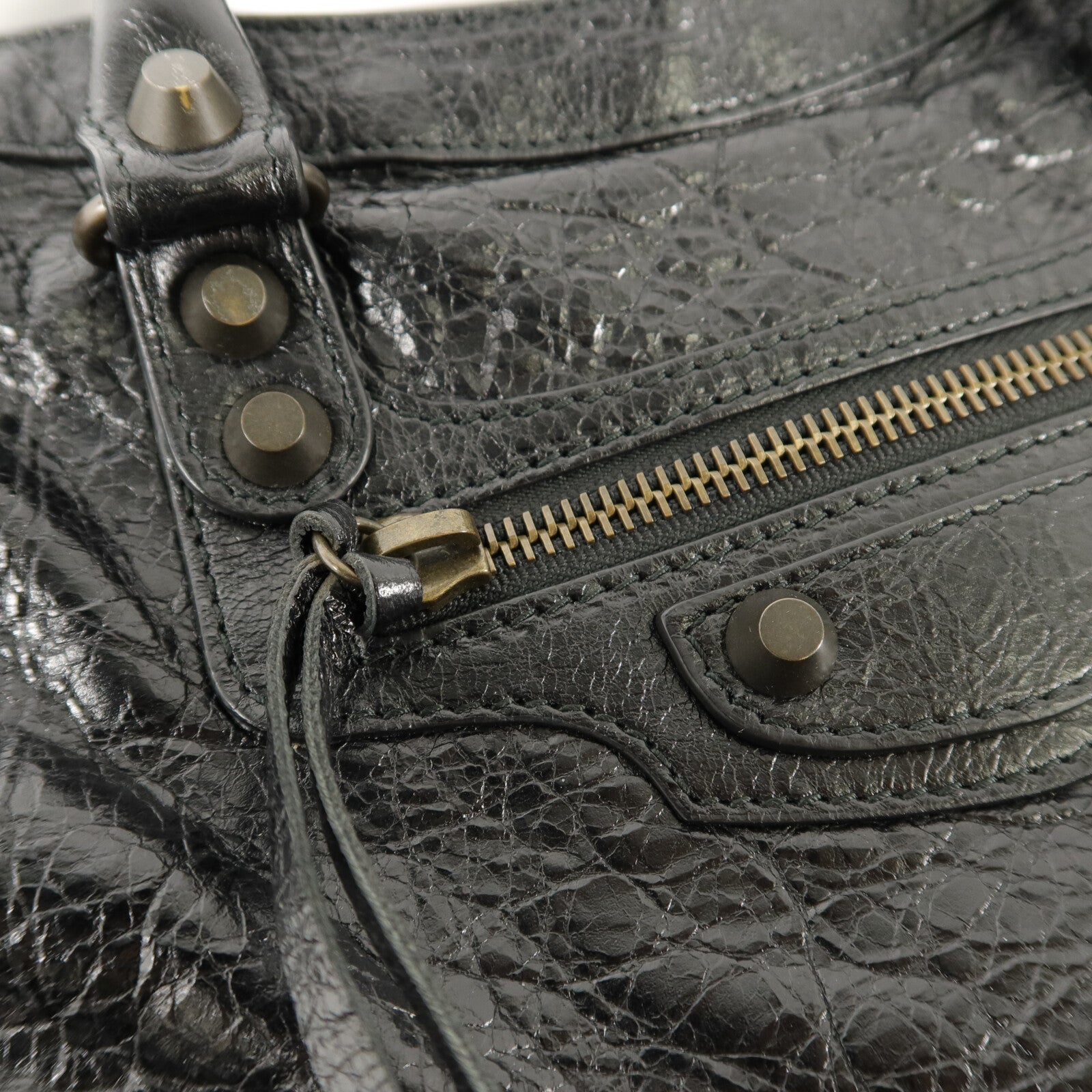 BALENCIAGA 牛皮皮革Classic City Small手挽肩背兩用袋