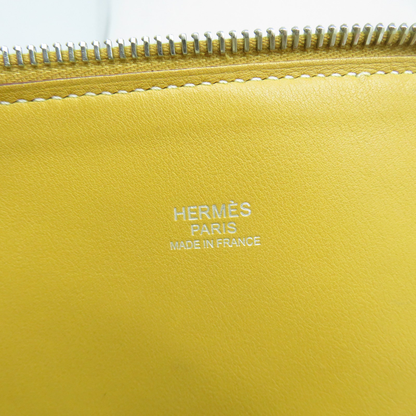 HERMES 【激減優惠】Swift皮革Relax 35銀扣手挽袋NaturelNaturel Sable