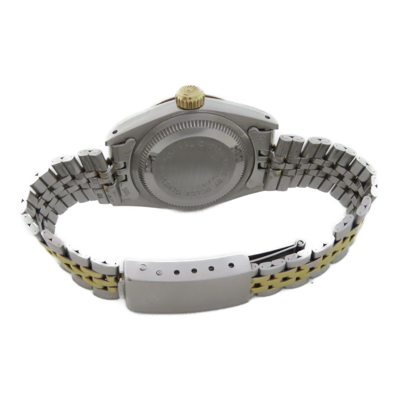 TUDOR Princess Oysterdate不鏽鋼/18K黃金手錶自動機芯白色