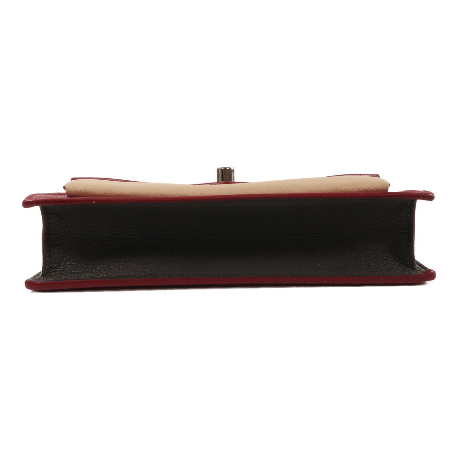 LOUIS VUITTON 牛皮皮革Pochette Lockme Chain鏈帶肩背袋